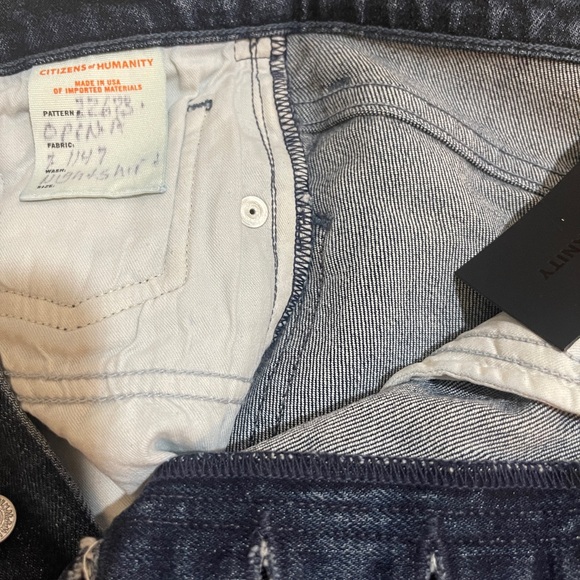 CITEZEN OF HUMANITY Olivia Long High Rise Slim nightshift. Size 27 - Picture 8 of 9